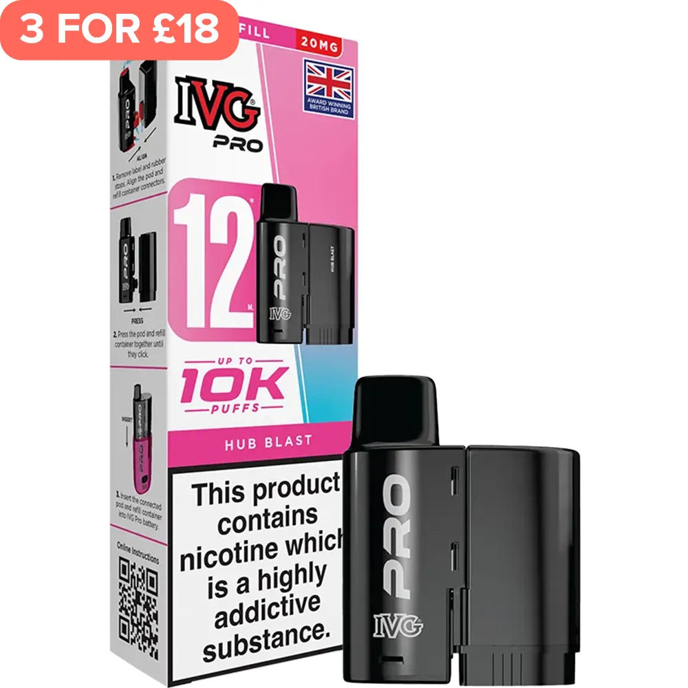 Hub Blast IVG Pro Pod & Refill 12ml