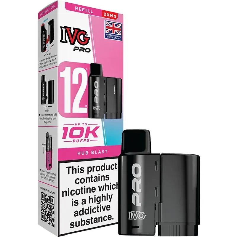 Hub Blast IVG Pro Pod & Refill 12ml