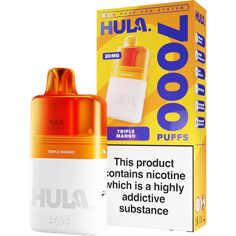 Hula 7000 Pod Vape Kit 12ml