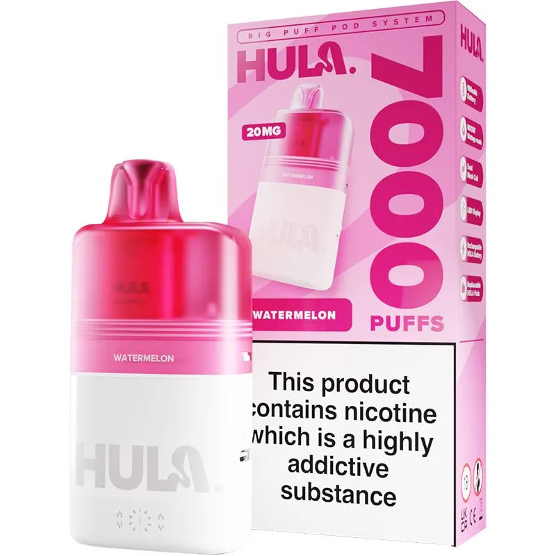 Hula 7000 Pod Vape Kit 12ml