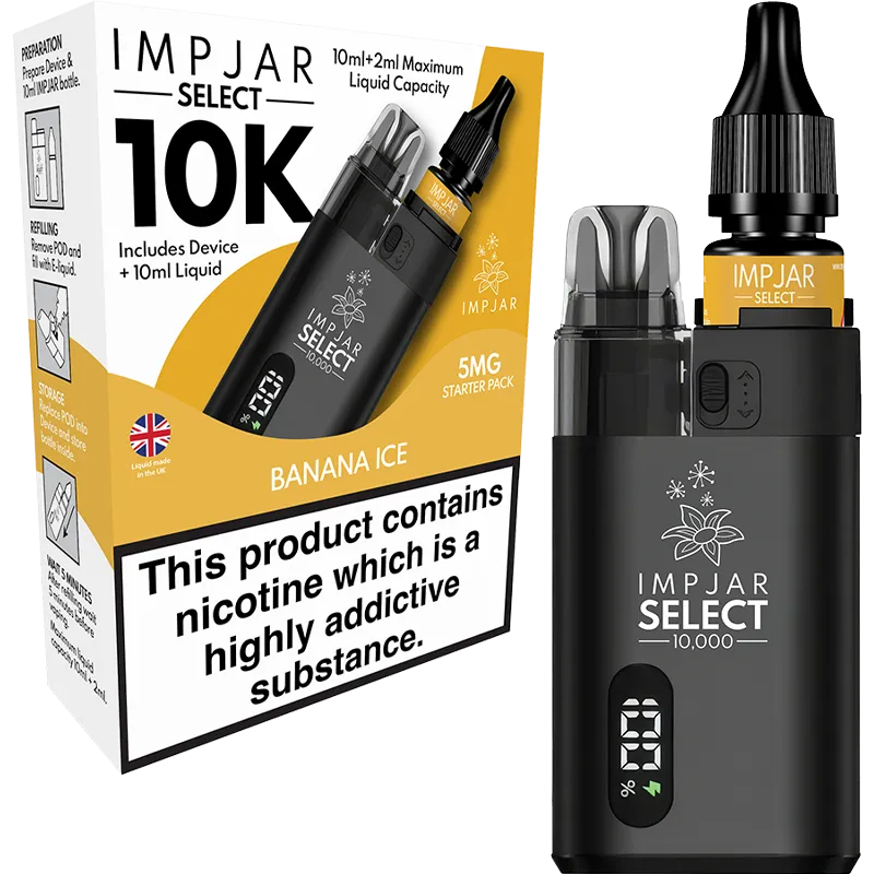 Imp Jar Select 10K Pod Vape Kit + 10ml E-Liquid