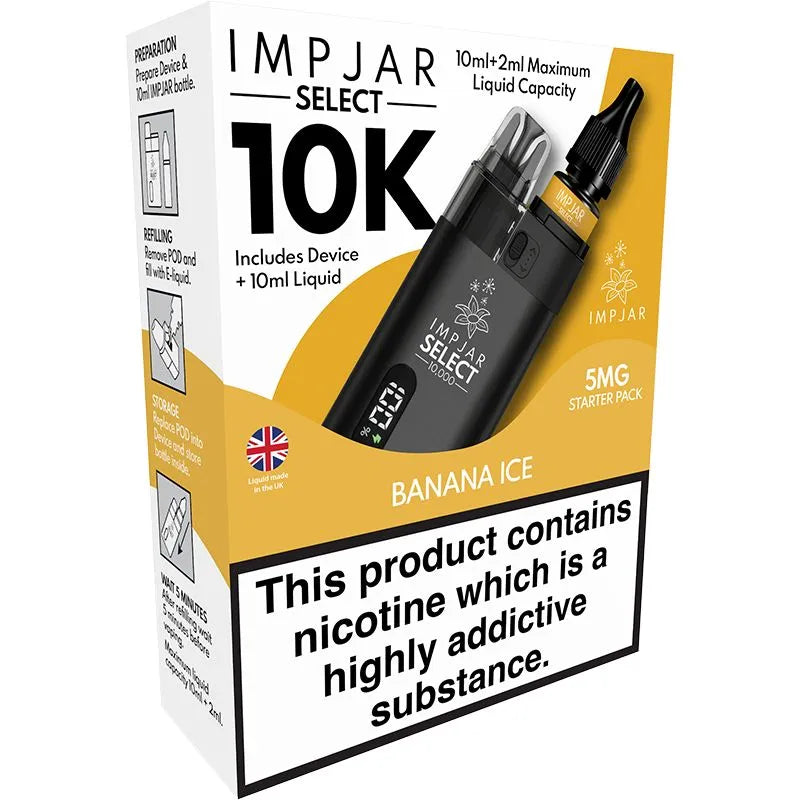 Imp Jar Select 10K Pod Vape Kit + 10ml E-Liquid