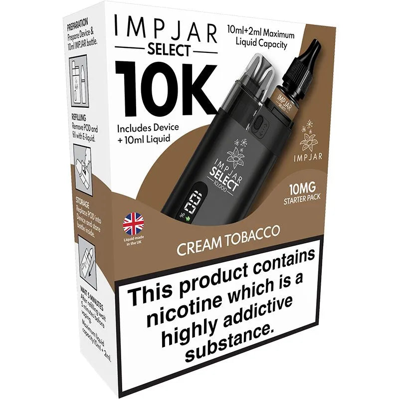 Imp Jar Select 10K Pod Vape Kit + 10ml E-Liquid