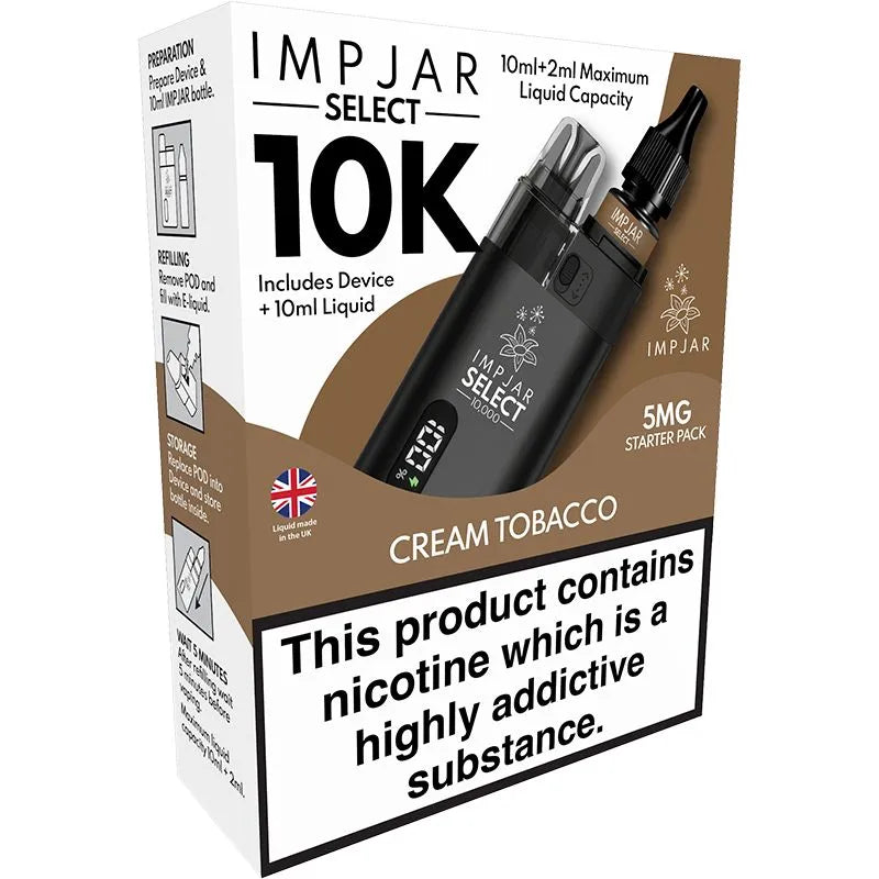 Imp Jar Select 10K Pod Vape Kit + 10ml E-Liquid