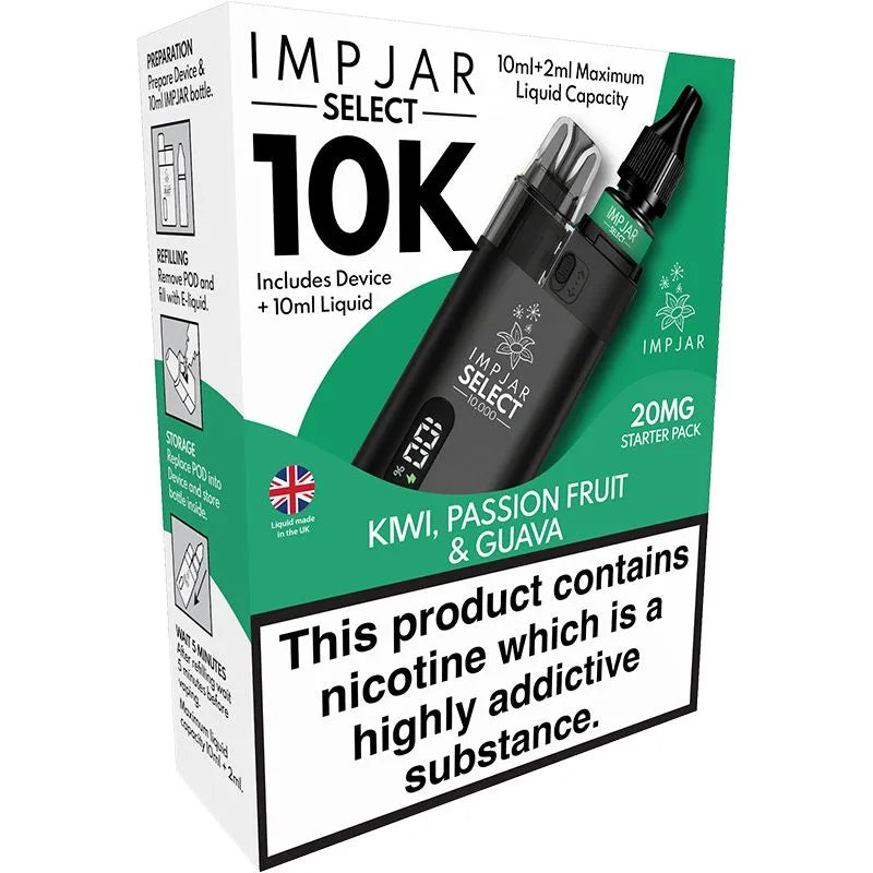 Imp Jar Select 10K Pod Vape Kit + 10ml E-Liquid