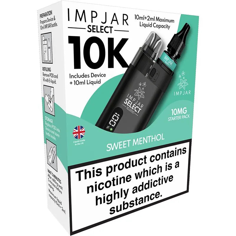 Imp Jar Select 10K Pod Vape Kit + 10ml E-Liquid