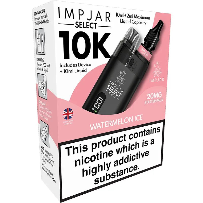 Imp Jar Select 10K Pod Vape Kit + 10ml E-Liquid