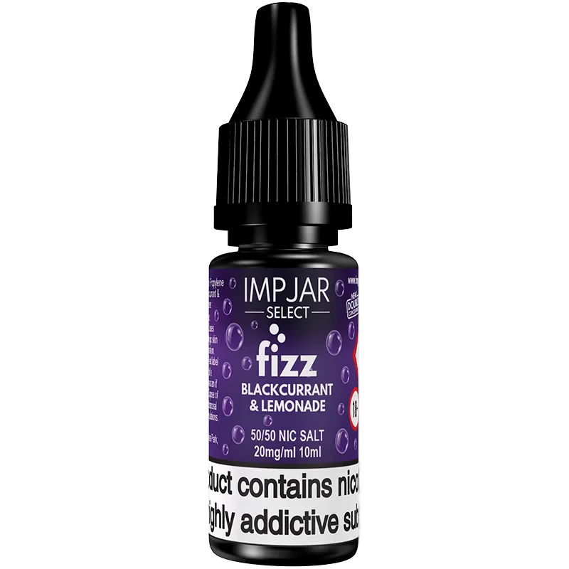 Blackcurrant & Lemonade Imp Jar Select E-Liquid 10ml
