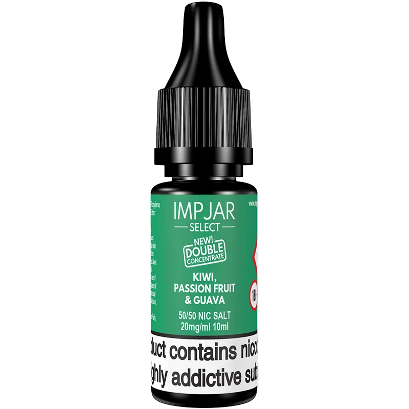 Kiwi Passionfruit & Guava Imp Jar Select E-Liquid 10ml