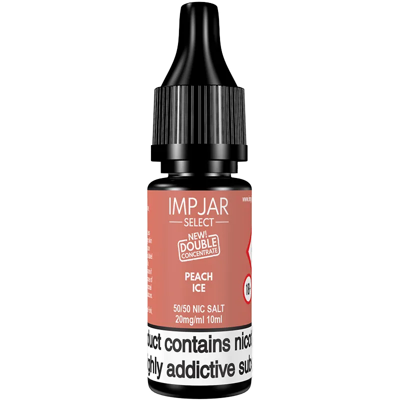 Peach Ice Imp Jar Select E-Liquid 10ml