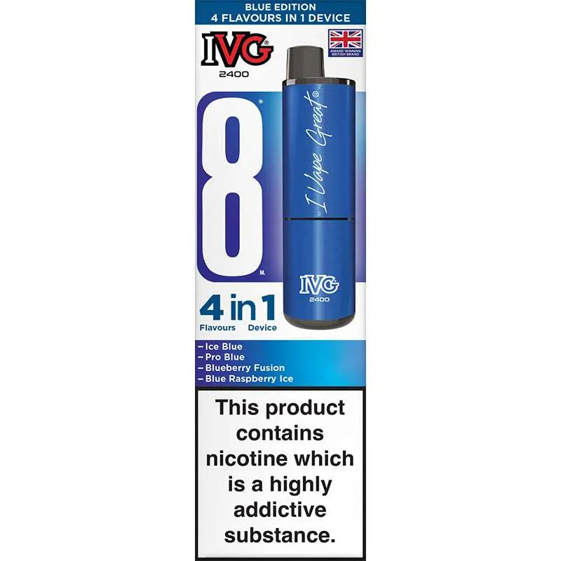 IVG 2400 4 in 1 Pod Vape Kit 8ml