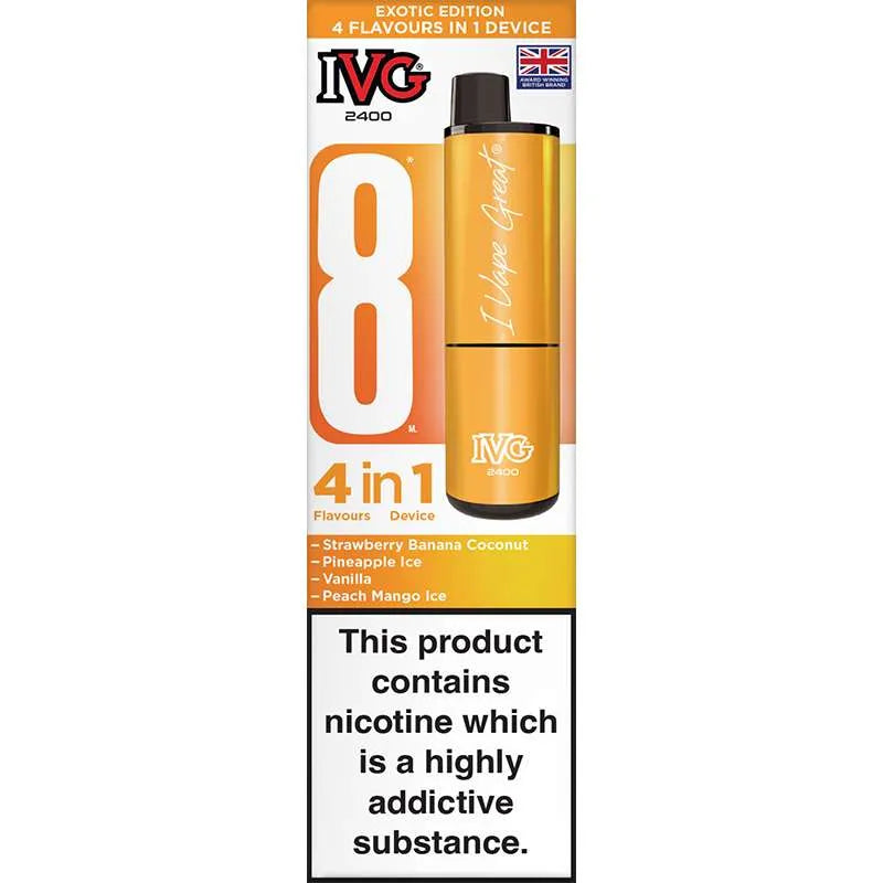 IVG 2400 4 in 1 Pod Vape Kit 8ml