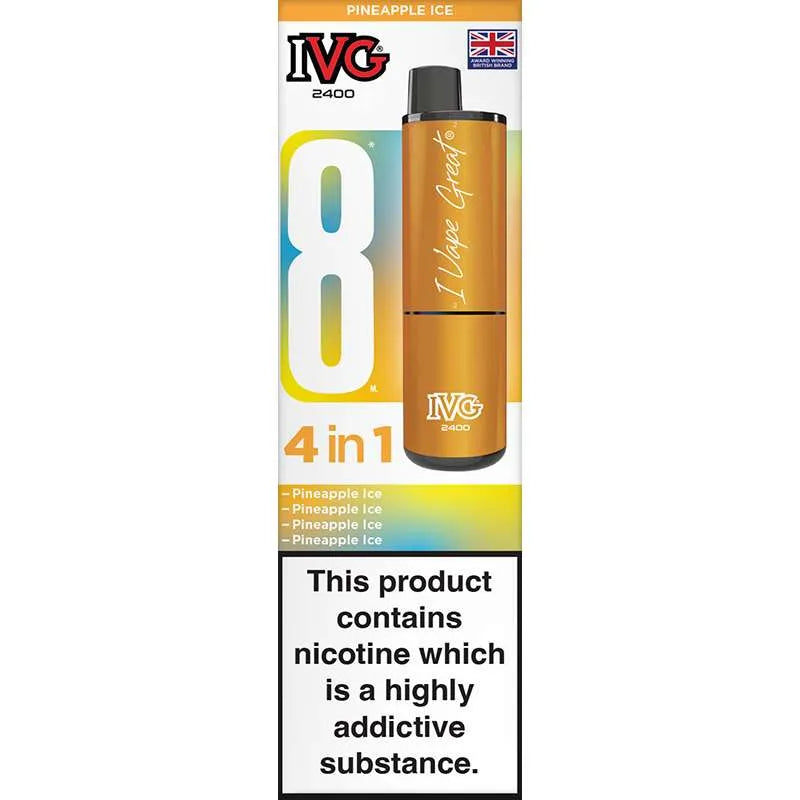 IVG 2400 4 in 1 Pod Vape Kit 8ml