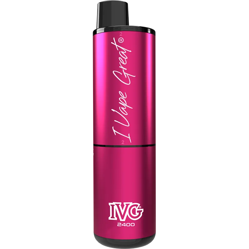IVG 2400 4 in 1 Pink Edition Pod Vape Kit 8ml