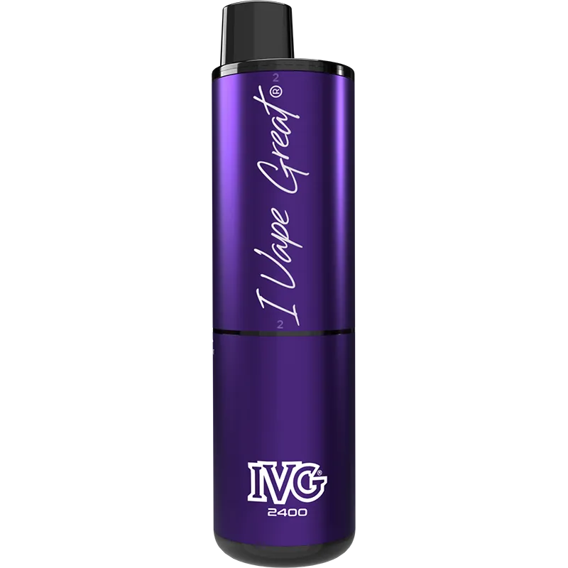 IVG 2400 4 in 1 Purple Edition Pod Vape Kit 8ml