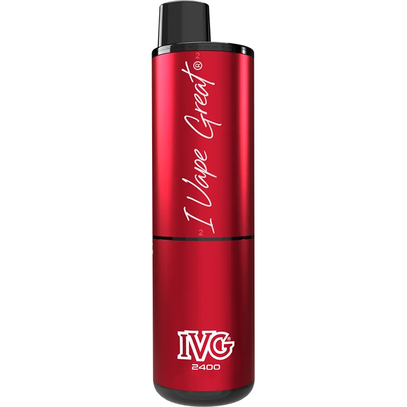 IVG 2400 4 in 1 Red Edition Pod Vape Kit 8ml