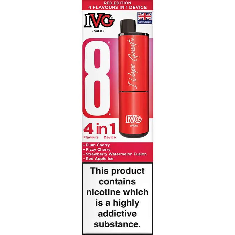 IVG 2400 4 in 1 Pod Vape Kit 8ml