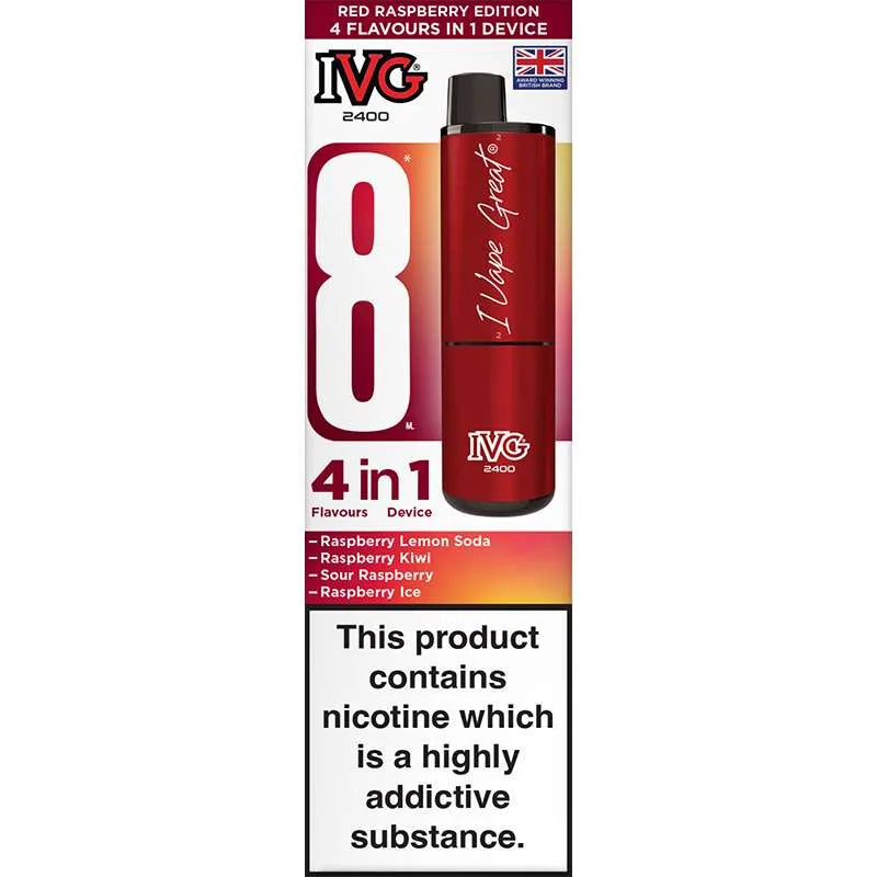 IVG 2400 4 in 1 Pod Vape Kit 8ml