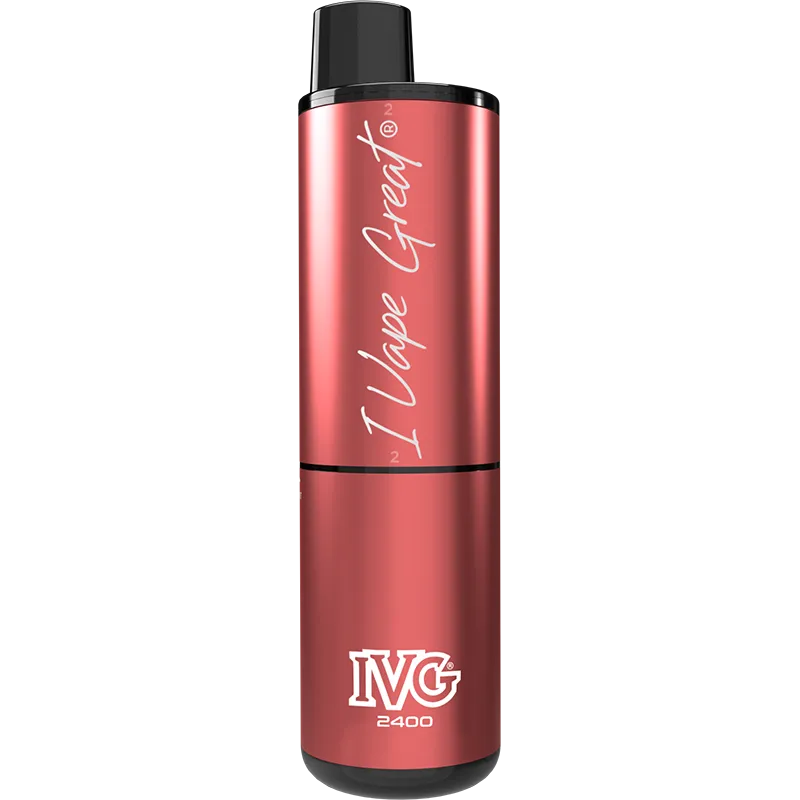 IVG 2400 4 in 1 Strawberry Edition Pod Vape Kit 8ml