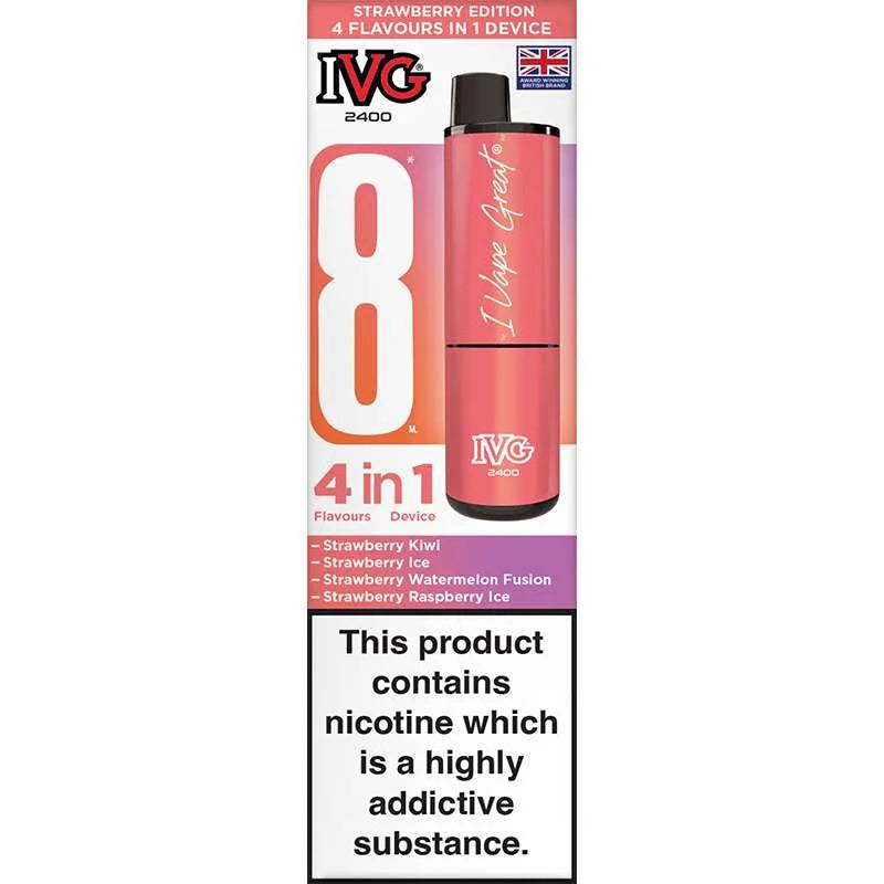 IVG 2400 4 in 1 Pod Vape Kit 8ml