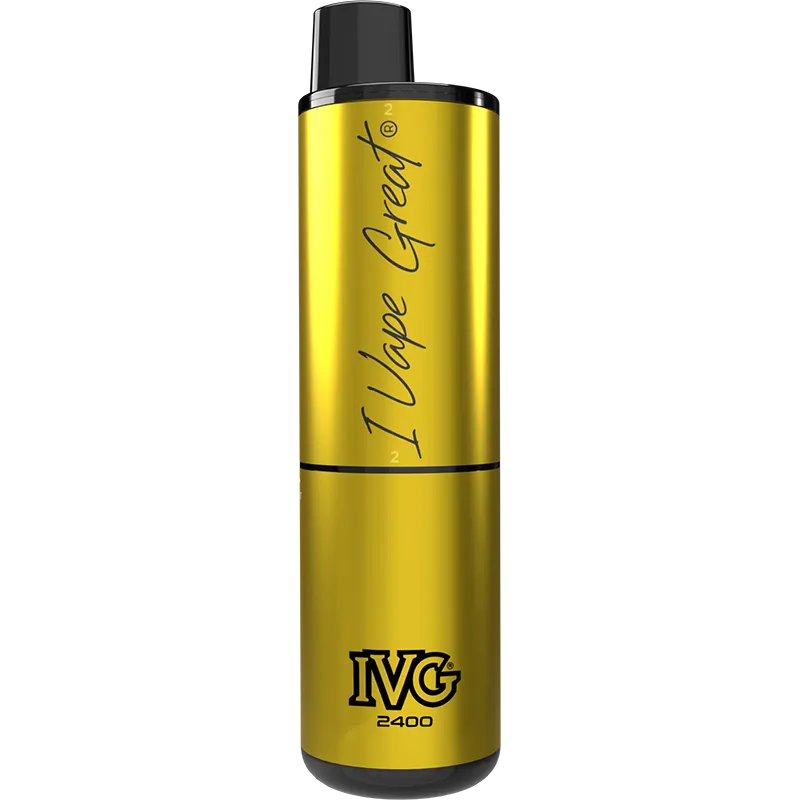 IVG 2400 4 in 1 Yellow Edition Pod Vape Kit 8ml