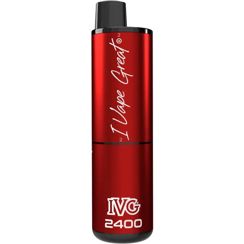 IVG 2400 Fizzy Cherry Disposable Vape 8ml