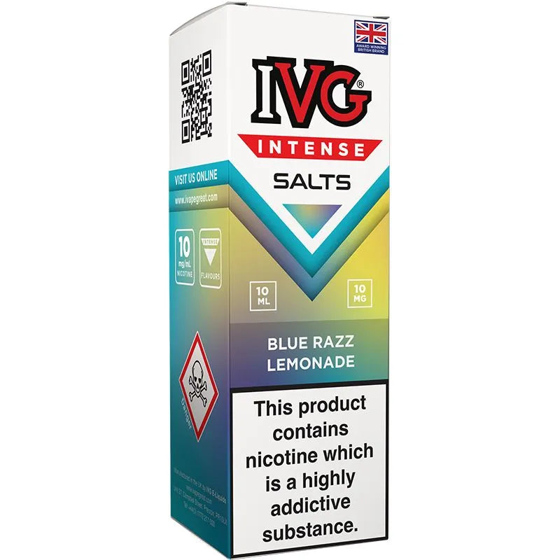 IVG Intense Salts Blue Razz Lemonade E-Liquid 10ml