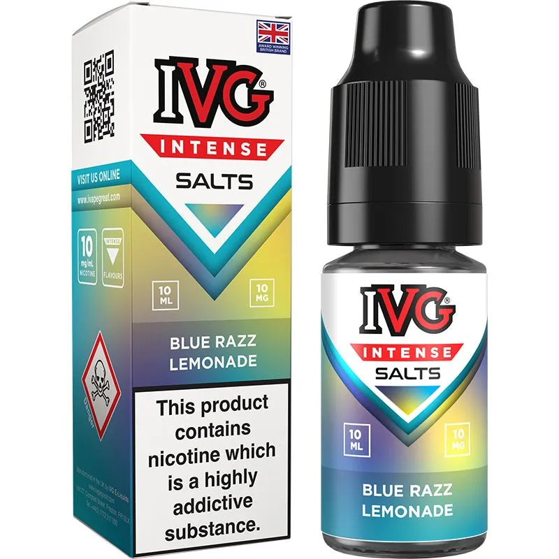 IVG Intense Salts Blue Razz Lemonade E-Liquid 10ml