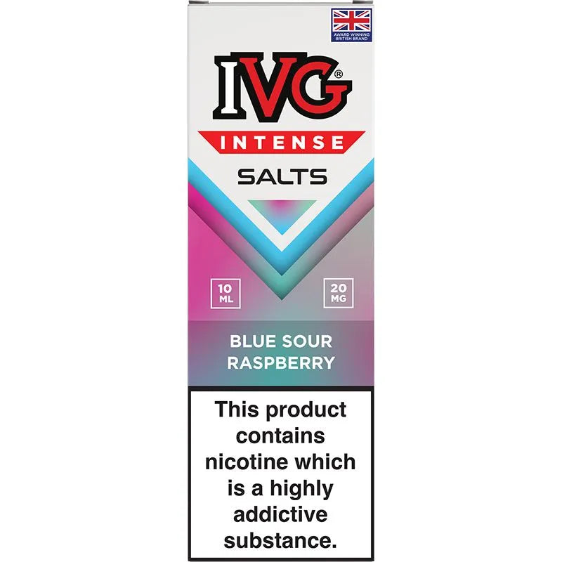 IVG Intense Salts Blue Sour Raspberry E-Liquid 10ml