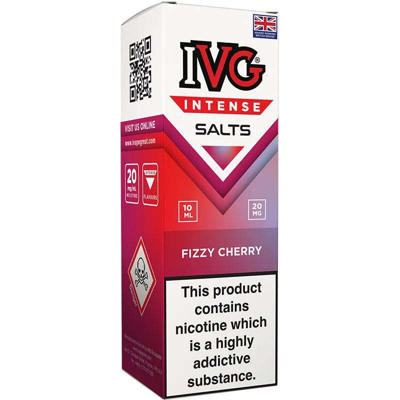 IVG Intense Salts Fizzy Cherry E-Liquid 10ml