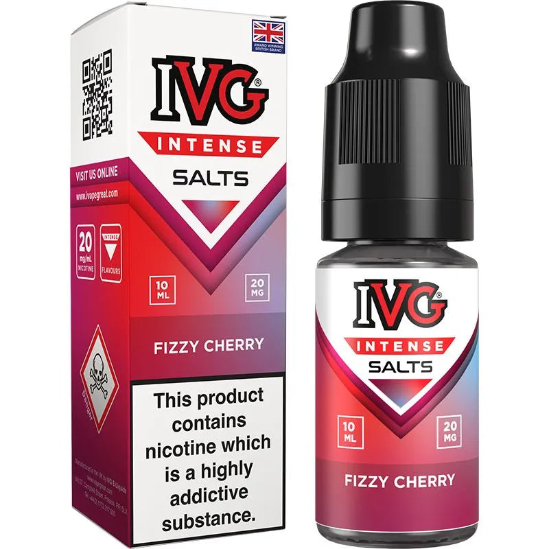 IVG Intense Salts Fizzy Cherry E-Liquid 10ml