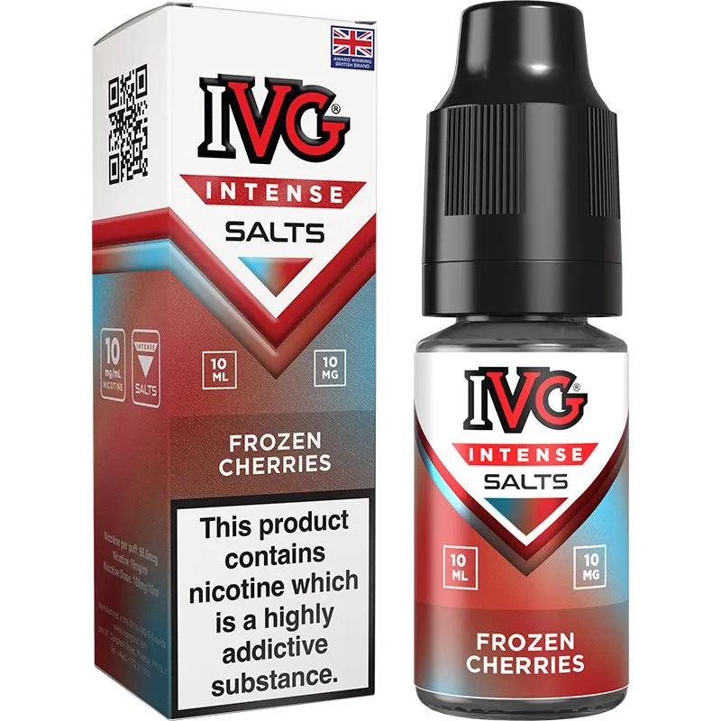 IVG Intense Salts Frozen Cherries E-Liquid 10ml