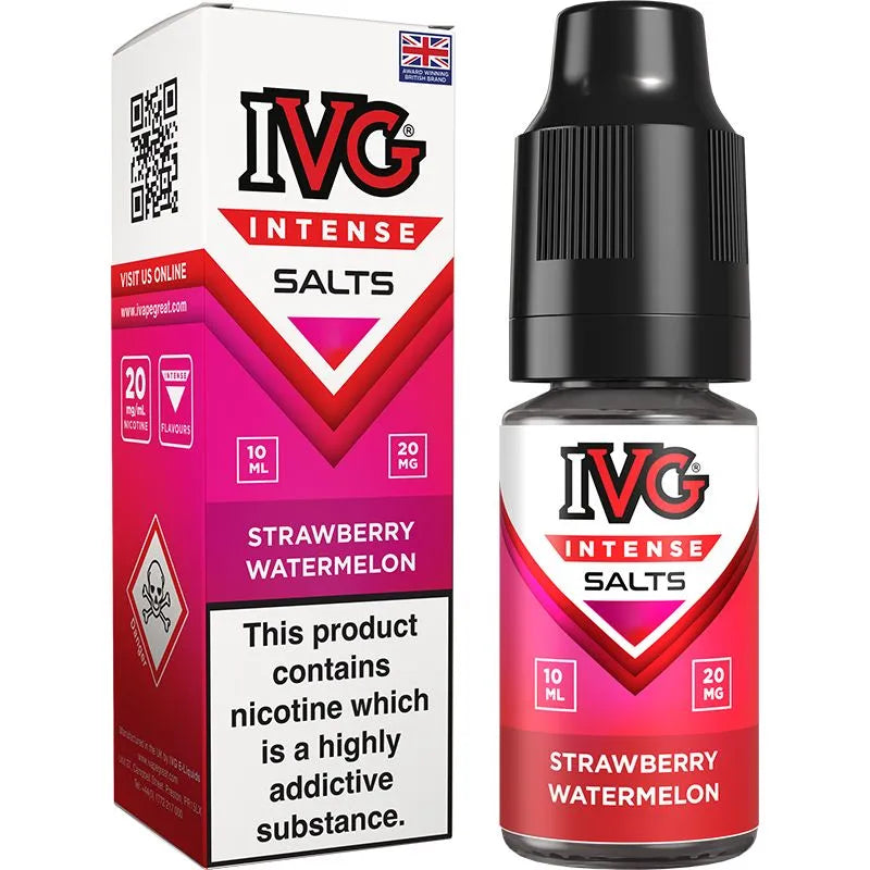 IVG Intense Salts Strawberry Watermelon E-Liquid 10ml