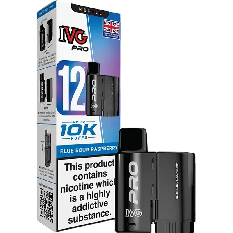 Blueberry Sour Raspberry IVG Pro Pod & Refill 12ml