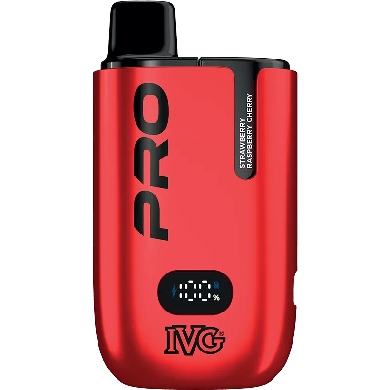 IVG Pro 12 Strawberry Raspberry Cherry Pod Vape Kit 12ml