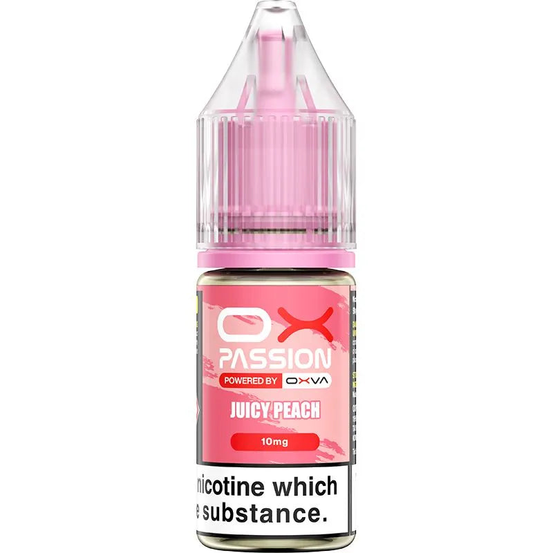 Juicy Peach OX Passion E-Liquid by OXVA 10ml