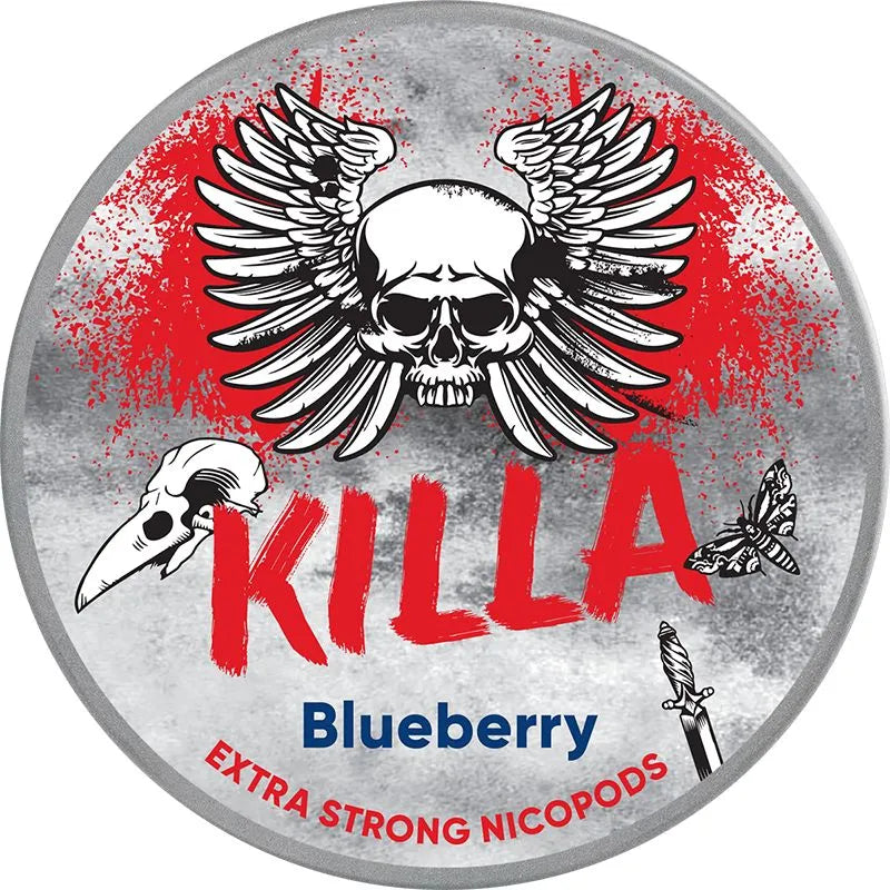 Killa Blueberry Nicopod Nicotine Pouches