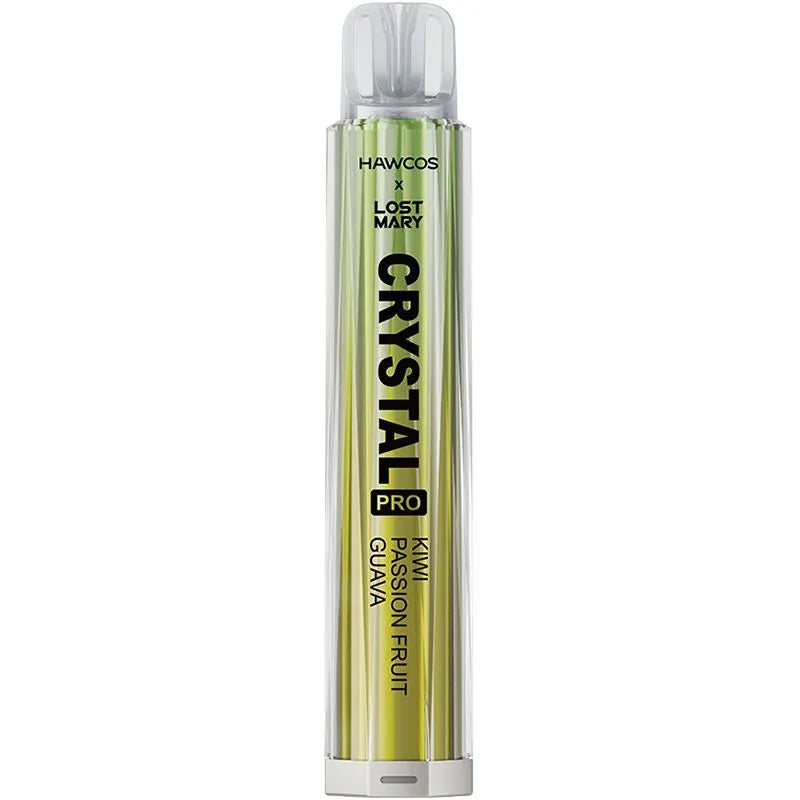 Kiwi Passion Fruit Guava Hawcos x Lost Mary Crystal Pro Pod Vape Kit 2ml