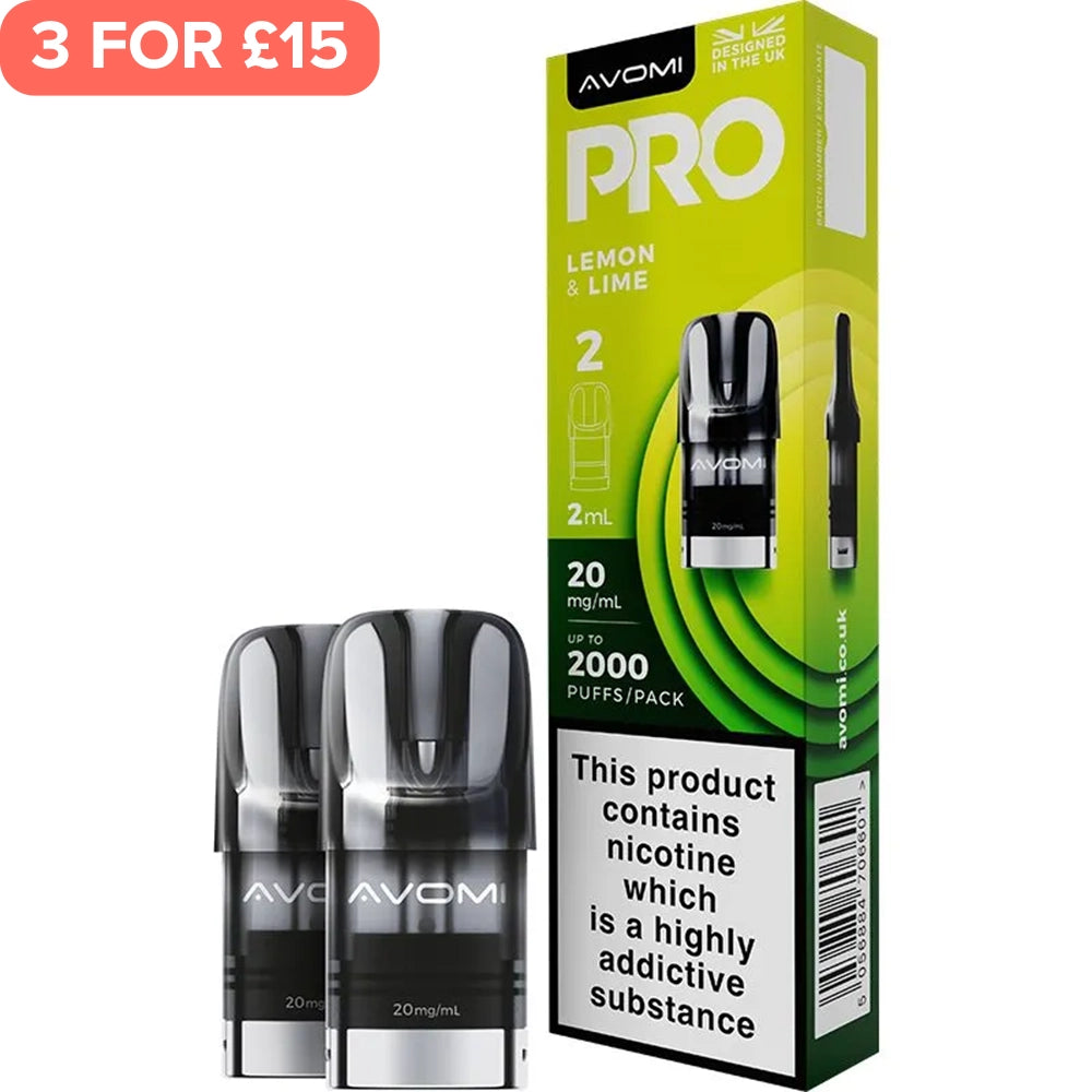 Lemon & Lime Avomi PRO Pods 2 Pack