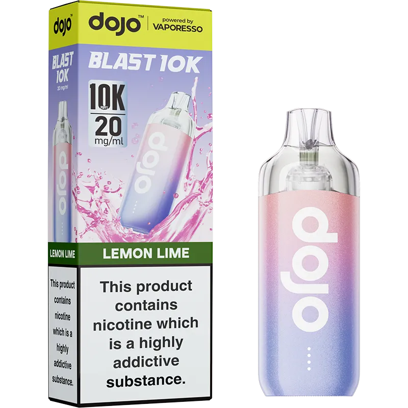 DOJO Blast 10K Lemon Lime Pod Vape Kit 10ml