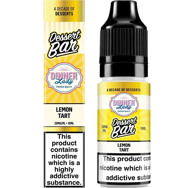 Lemon Tart Dinner Lady Dessert Bar E-Liquid 10ml