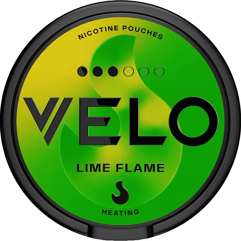 Lime Flame VELO Slim Nicotine Pouches 20 Pack