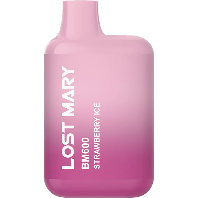Lost Mary BM600 Strawberry Ice Pod Vape Kit 2ml