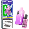 Lost Mary BM6000 and box on a white background.