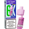 Lost Mary BM6000 Blueberry Sour Raspberry Pod & Refill 12ml