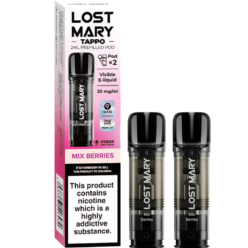 Mixed Berries Lost Mary Tappo Pods 2 Pack