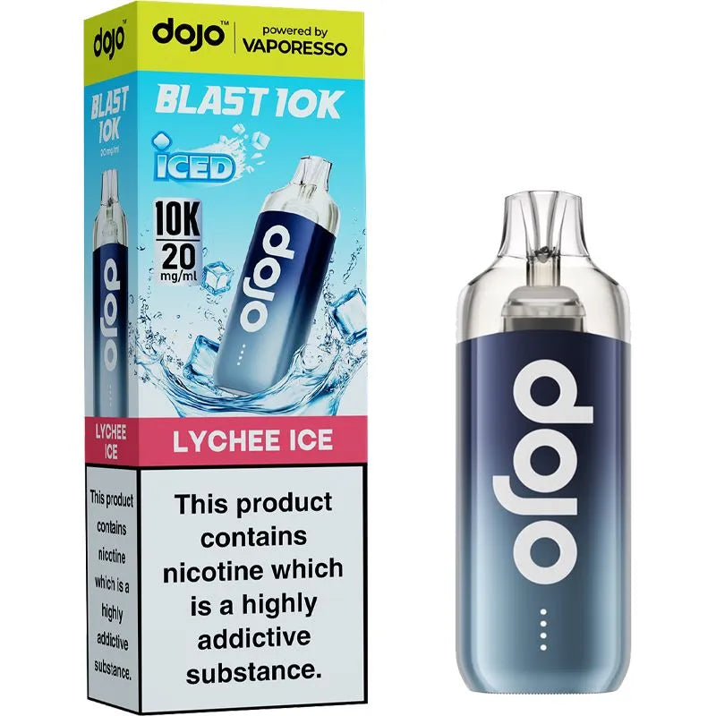 Lychee Ice DOJO Blast 10K Pod Vape Kit 10ml