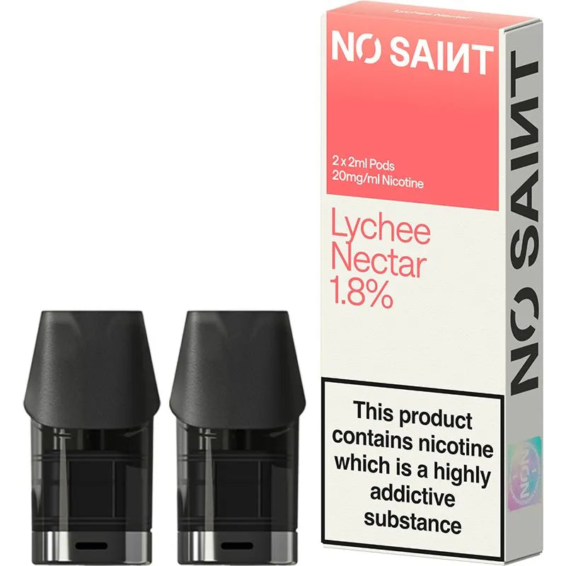 Lychee Nectar NO SAINT Pod 2 Pack