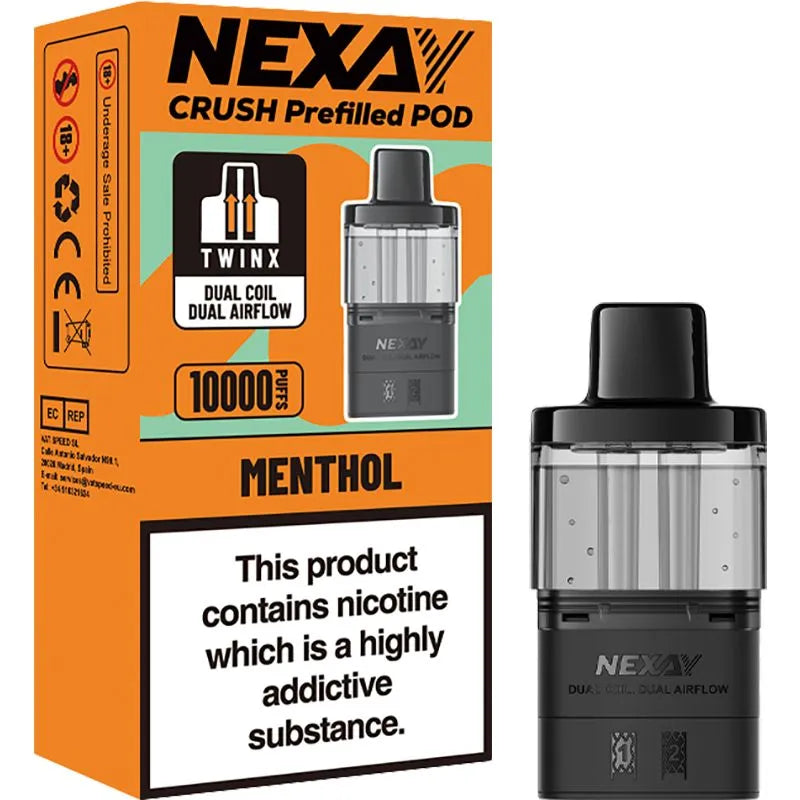 Menthol Nexay Crush Pod & Refill 10ml
