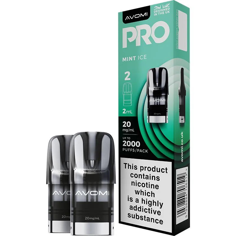 Mint Ice Avomi PRO Pods 2 Pack